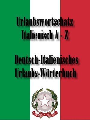 cover image of Wörterbuch für den Urlaub ITALIENISCH – DEUTSCH